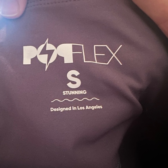 Popflex Purple Cargo Leggings - Picture 3 of 3